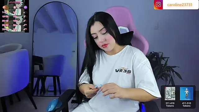 caroline23 x online show from February 19, 3:06 am