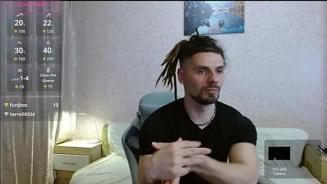 Aestheticguy101 online show from April 18, 7:07 pm