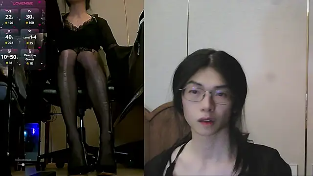 Snapshot of CrytinaSissyCrossdress chatting on April 28, 11:58 am CrytinaSissyCrossdress online show from April 28, 11:58 am