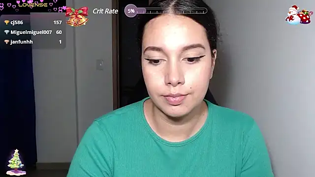 Snapshot of vennus_22 chatting on December 16, 8:31 am vennus 22 online show from December 16, 8:31 am