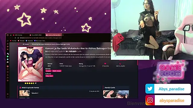 Abysparadise online show from September 18, 4:26 am
