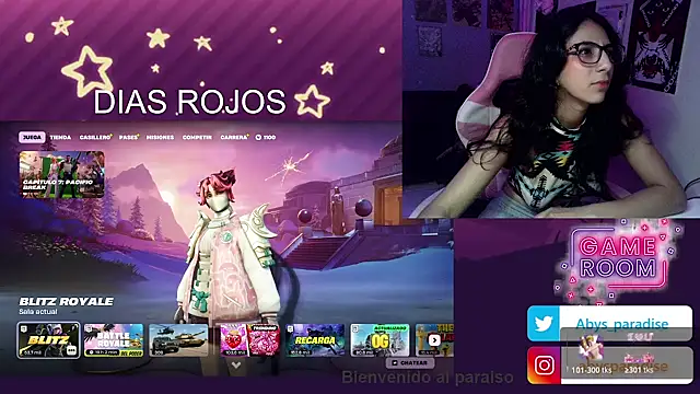 Abysparadise online show from February 14, 1:28 am