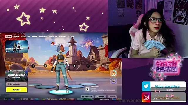 Abysparadise online show from February 27, 1:17 am