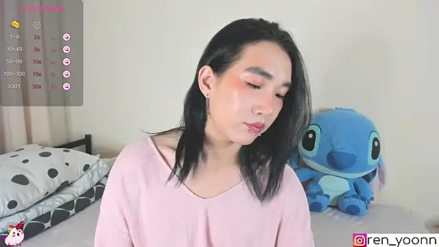 Snapshot of Ren_yoon chatting on September 22, 3:45 am Ren yoon online show from September 22, 3:45 am