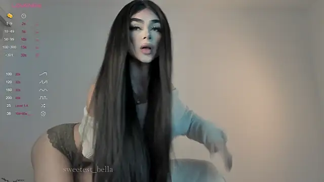 Snapshot of sweetest_bella chatting on March 12, 9:13 pm sweetest bella online show from March 12, 9:13 pm