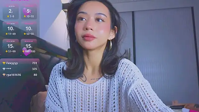 Mia Tin online show from October 29, 5:34 pm