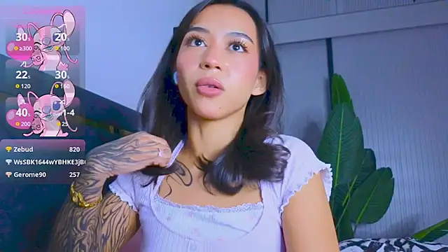 Snapshot of Mia_Tin chatting on October 11, 7:26 pm Mia Tin online show from October 11, 7:26 pm
