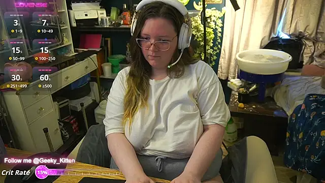 Snapshot of Geeky_Kitten chatting on September 11, 3:01 pm Geeky Kitten online show from September 11, 3:01 pm