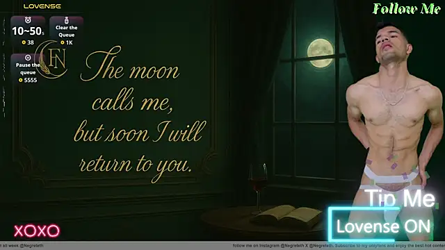 Luis Negreteth online show from November 7, 9:08 pm