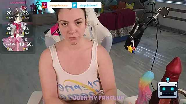 ninapoledance online show from April 2, 1:18 pm