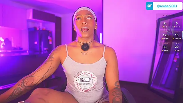 AmberRaus online show from April 18, 11:12 am