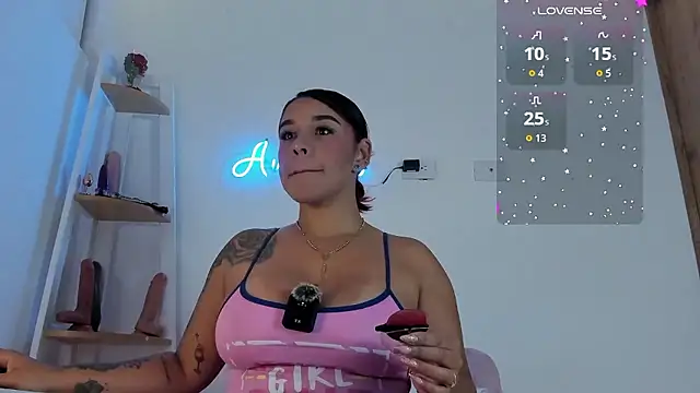 andrea lopezz  online show from January 16, 3:43 am