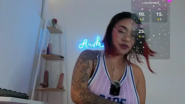 andrea lopezz  online show from January 17, 3:43 am