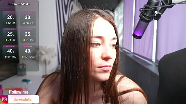 Snapshot of _dervindella_ chatting on October 7, 6:58 am dervindella online show from October 7, 6:58 am