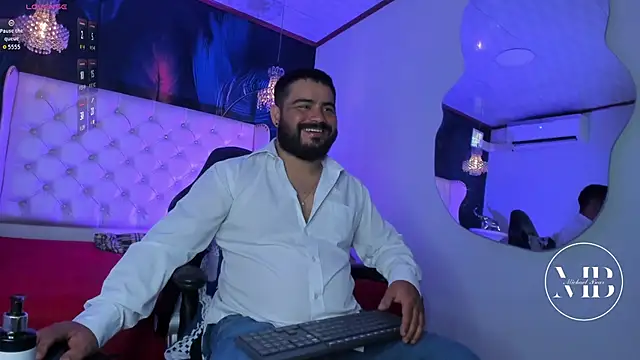 Snapshot of MichaelBear_ chatting on October 2, 1:03 pm MichaelBear online show from October 2, 1:03 pm
