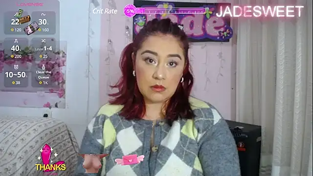 JADE SWEET2 online show from February 7, 5:40 pm