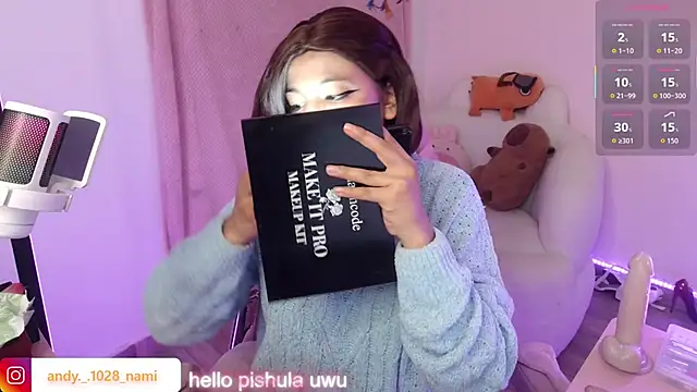 Nami usagi online show from October 8, 11:56 am