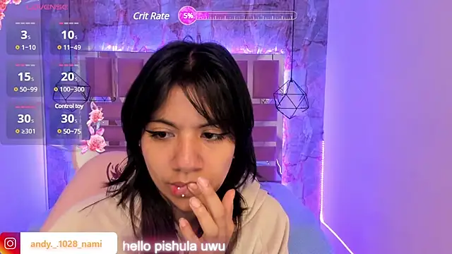 Nami usagi online show from February 9, 1:25 pm