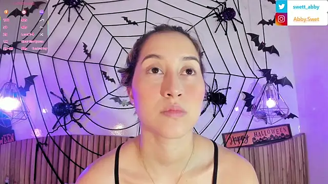 Snapshot of Abby_Sweet1_ chatting on October 15, 11:40 am Abby Sweet1  online show from October 15, 11:40 am
