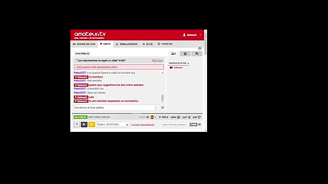 selenax2023 online show from March 12, 1:25 am