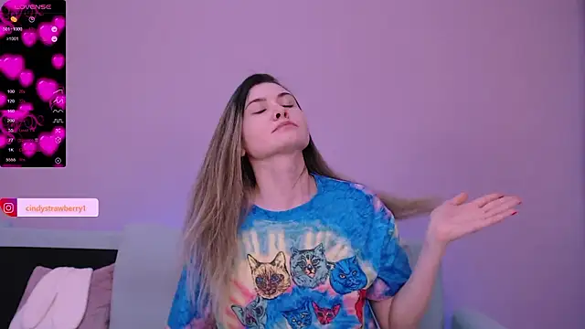 Cindy Sweety online show from February 16, 7:45 pm