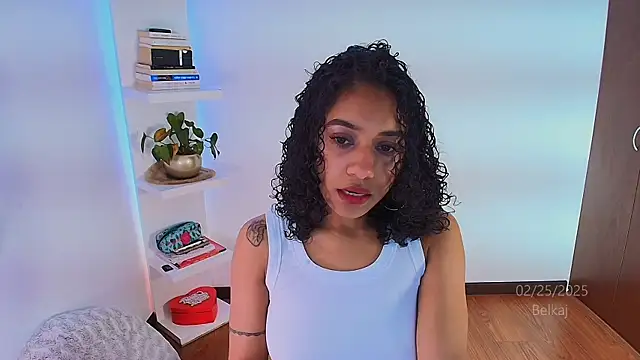 Snapshot of Belkaj chatting on February 25, 8:53 pm Belkaj online show from February 25, 8:53 pm