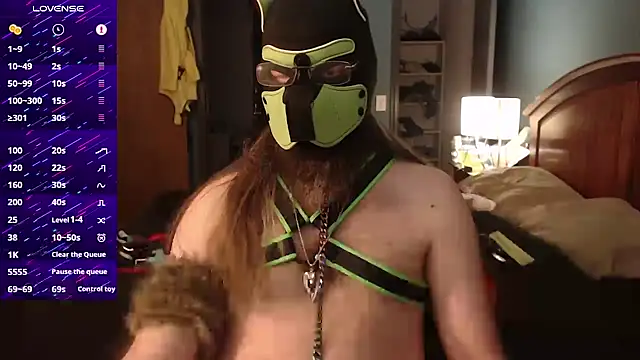 kinkywolf429 online show from December 22, 7:25 pm