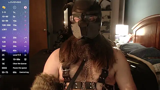 kinkywolf429 online show from March 9, 12:10 am