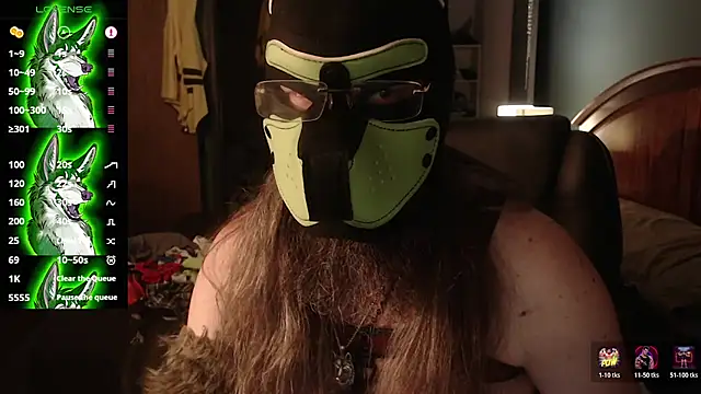 kinkywolf429 online show from July 18, 2:53 am