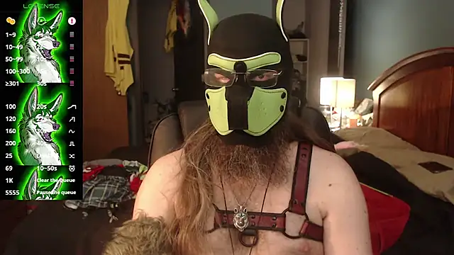 kinkywolf429 online show from July 19, 8:49 pm