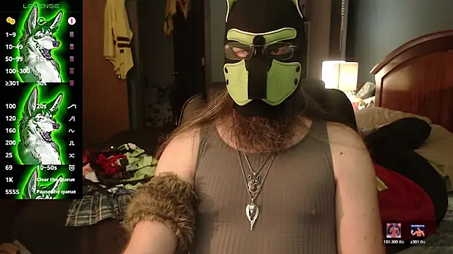 kinkywolf429 online show from July 13, 5:23 pm