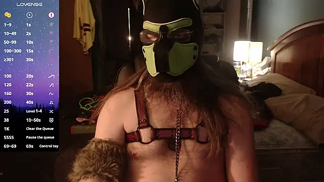 kinkywolf429 online show from April 26, 6:32 am