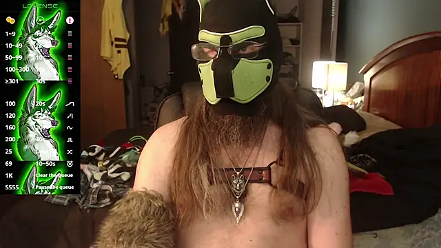 kinkywolf429 online show from June 29, 7:13 pm