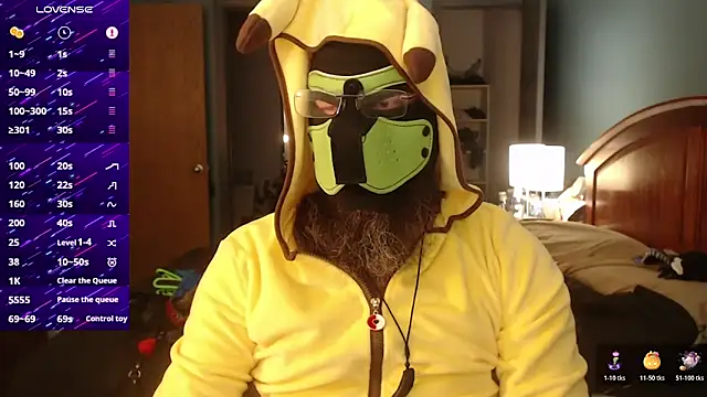 kinkywolf429 online show from October 31, 6:04 pm