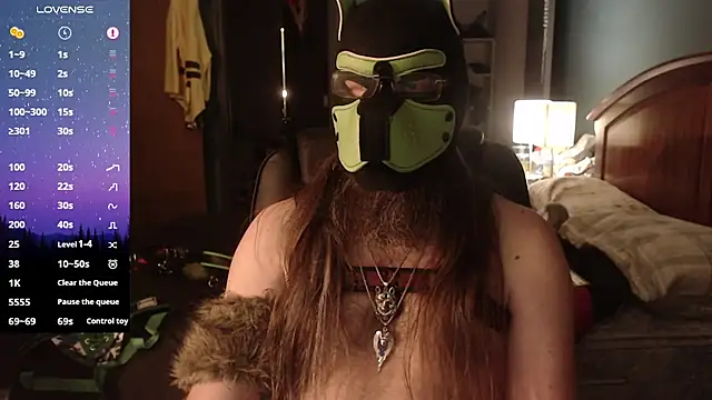 kinkywolf429 online show from April 19, 5:19 am