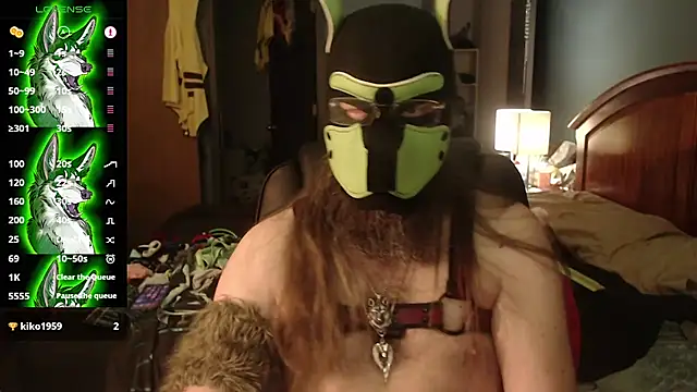 kinkywolf429 online show from July 3, 2:56 pm
