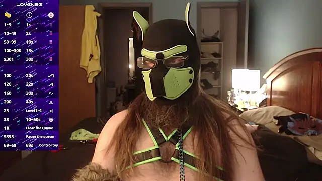 kinkywolf429 online show from November 18, 5:27 pm