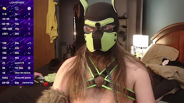 kinkywolf429 online show from November 30, 8:09 pm