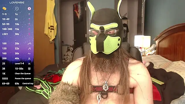 kinkywolf429 online show from April 12, 8:23 pm