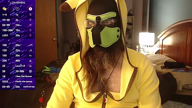 kinkywolf429 online show from November 1, 8:25 pm