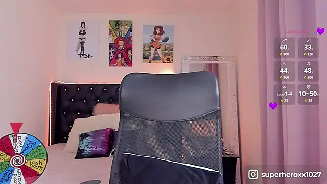 superheroxx online show from June 14, 1:02 am