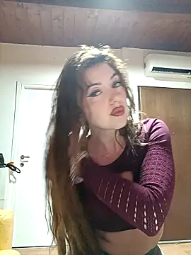 Snapshot of CurlyElisa chatting on February 21, 9:50 pm CurlyElisa online show from February 21, 9:50 pm