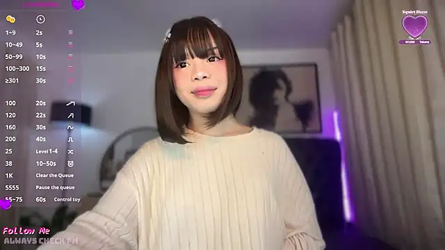 SweetCheska19 online show from June 26, 4:24 pm