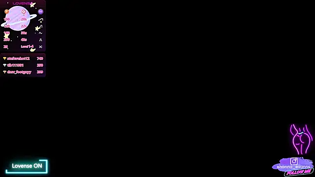 Hanna Evaanss online show from November 5, 10:02 pm