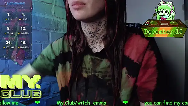 Witch Emma online show from December 15, 9:37 am