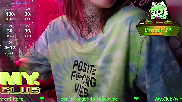 Witch Emma online show from March 25, 9:19 am