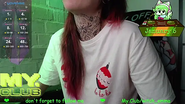 Witch Emma online show from January 5, 6:22 pm