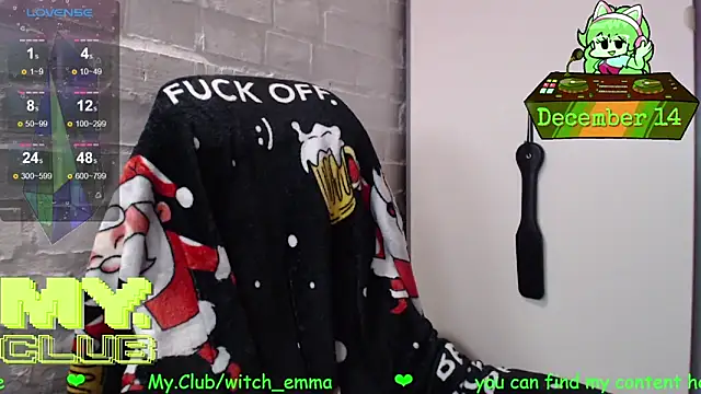 Witch Emma online show from December 14, 9:15 am