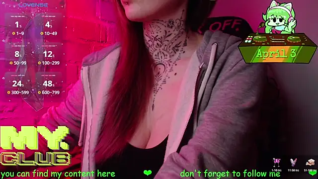 Witch Emma online show from April 3, 9:21 pm