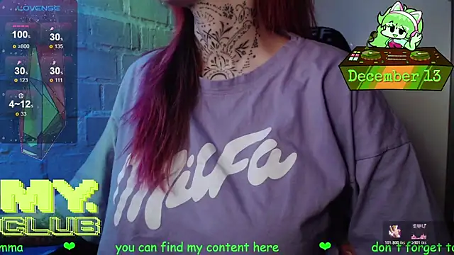 Witch Emma online show from December 13, 8:04 pm